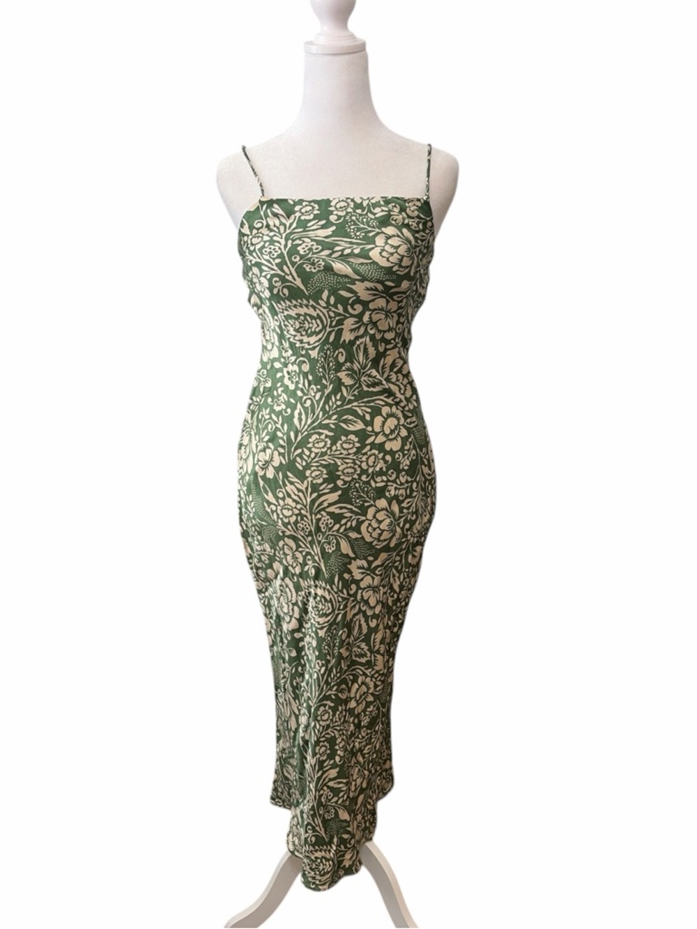 Zara Floral Slip Long Maxi Dress